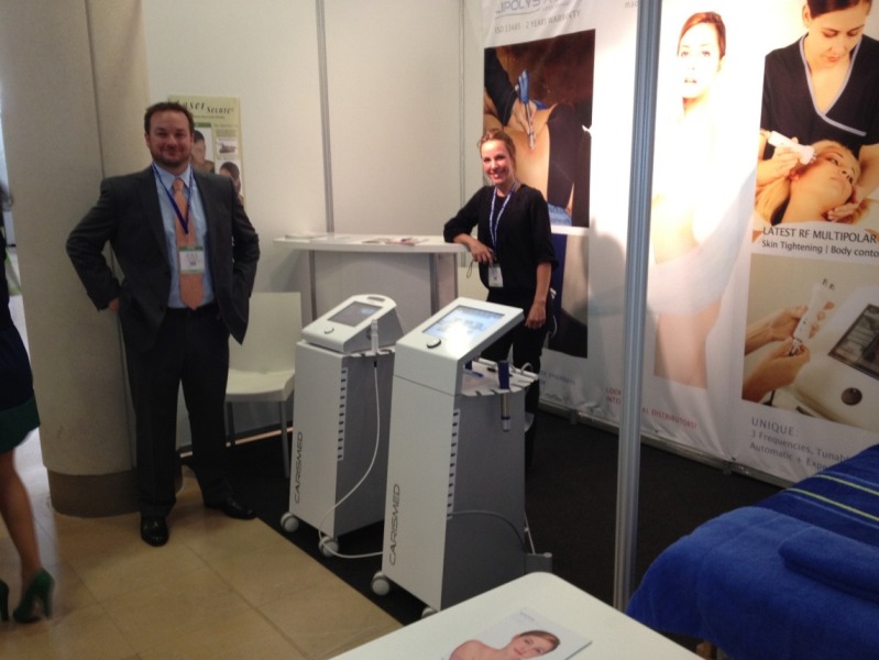 CARISMED team in CARISMED booth :)